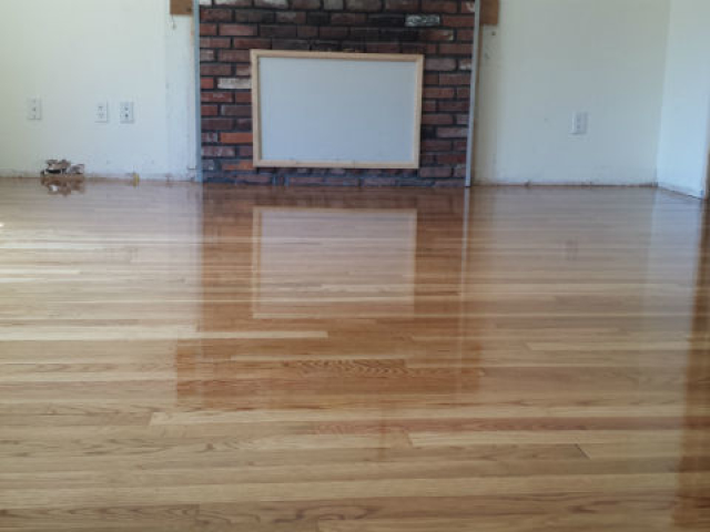 Patched Floor Restoration