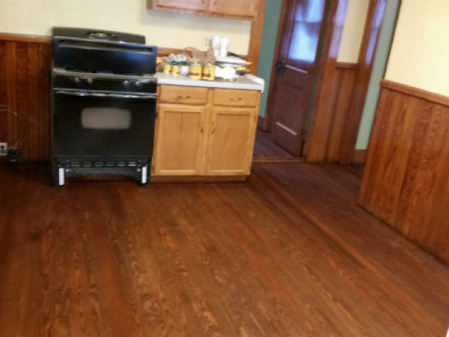 Fir Floors Resand & Stain English Chestnut in Manchester, NH