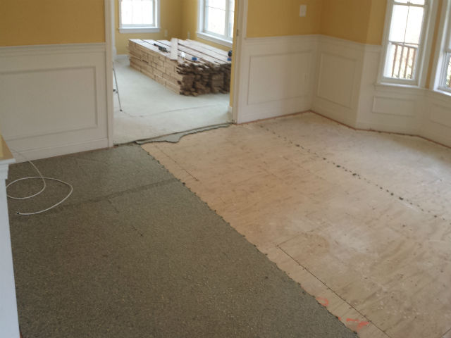 Carpet to Hardwood