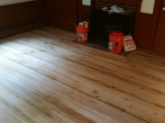 Pine Floor Restoration – Manchester NH