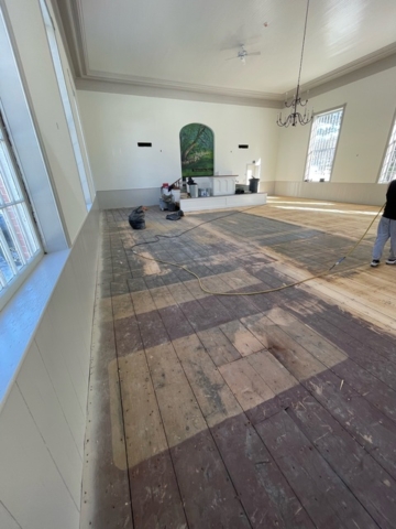 Historical Church Floor Restoration